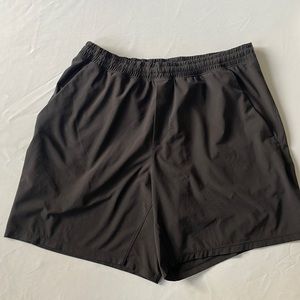Men’s Lululemon Pace Breaker Linerless Short 7” Black XL